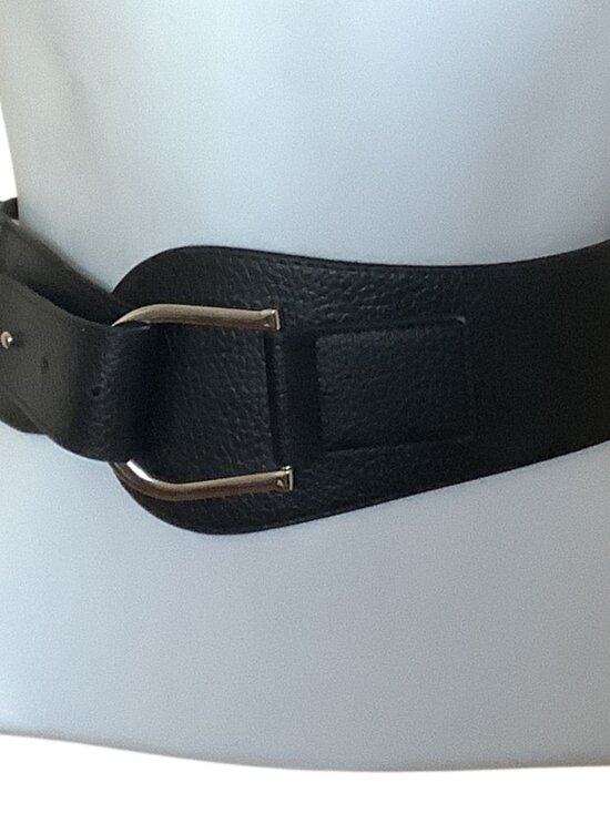 Chicos Wide Black Belt Equestrian-Style Women\'s Size Medium Unworn main image 6